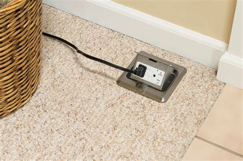 electric floor boxes|floor mounted receptacle boxes.